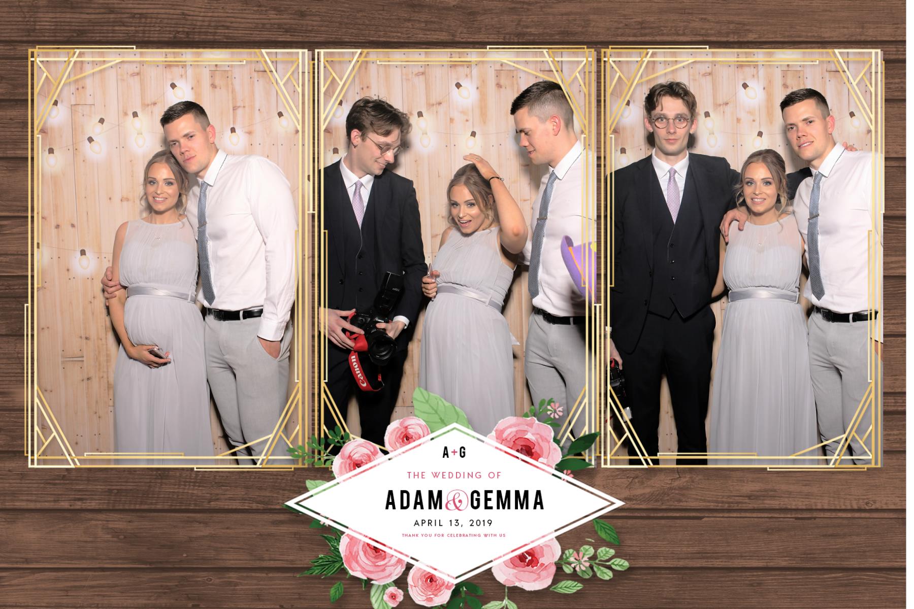 Adam and Gemma | View more photos from the event at gallery.blissbooth.co.uk/u/BlissBooth/Adam-and-Gemma